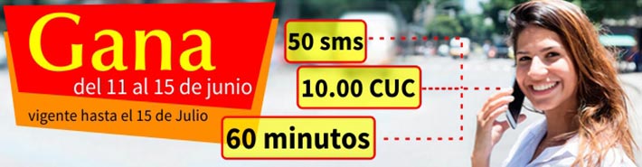 Recarga celulares en Cuba