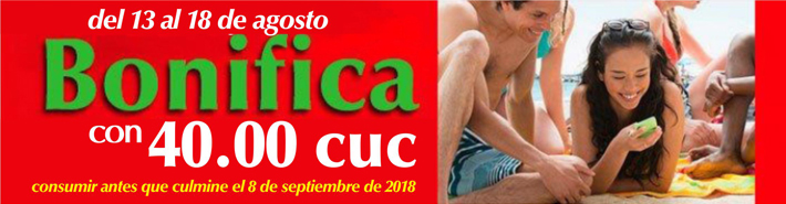 Recarga celulares en Cuba